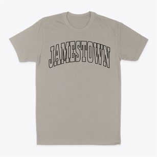 Jamestown Rhode Island Trendy Block Classic Dad T-Shirt