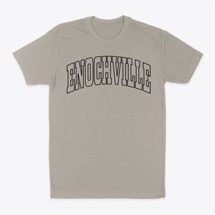 Enochville North Carolina Trendy Block Classic Dad T-Shirt