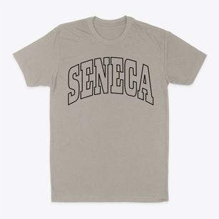 Seneca Missouri Trendy Block Classic Dad T-Shirt