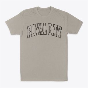 Royal City Washington Trendy Block Classic Dad T-Shirt
