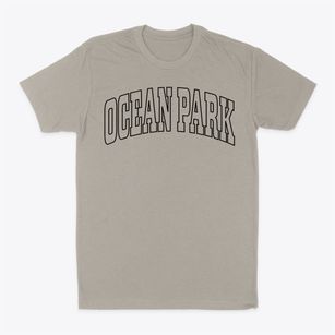 Ocean Park Washington Trendy Block Classic Dad T-Shirt