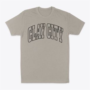Clay City Kentucky Trendy Block Classic Dad T-Shirt