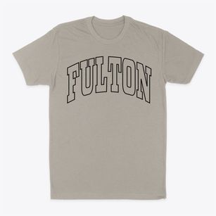 Fulton Indiana Trendy Block Classic Dad T-Shirt