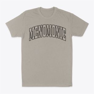 Menomonie Wisconsin Trendy Block Classic Dad T-Shirt