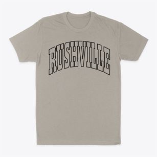 Rushville Missouri Trendy Block Classic Dad T-Shirt