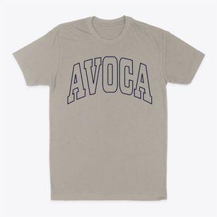 Avoca Pennsylvania Trendy Block Classic Dad T-Shirt
