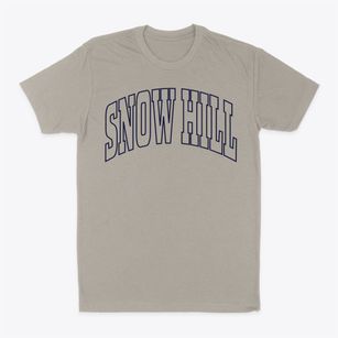 Snow Hill Maryland Trendy Block Classic Dad T-Shirt