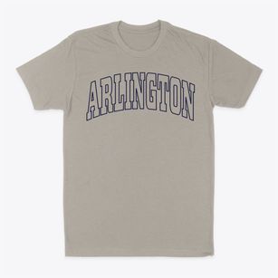 Arlington Washington Trendy Block Classic Dad T-Shirt