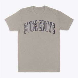 Buck Grove Iowa Trendy Block Classic Dad T-Shirt