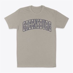 Greensburg Indiana Trendy Block Classic Dad T-Shirt