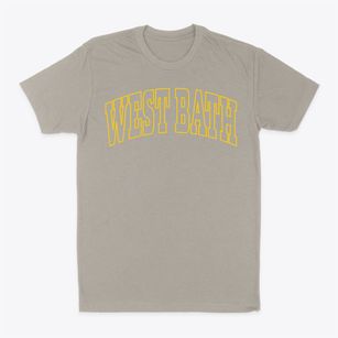 West Bath Maine Trendy Block Classic Dad T-Shirt
