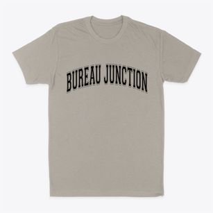 Bureau Junction Illinois Varsity Classic Dad T-Shirt