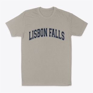 Lisbon Falls Maine Varsity Classic Dad T-Shirt