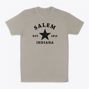 Salem Indiana Star Classic Dad T-Shirt