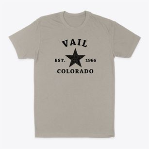 Vail Colorado Star Classic Dad T-Shirt