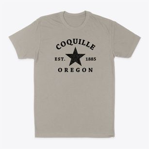 Coquille Oregon Star Classic Dad T-Shirt