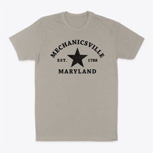 Mechanicsville Maryland Star Classic Dad T-Shirt