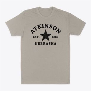 Atkinson Nebraska Star Classic Dad T-Shirt