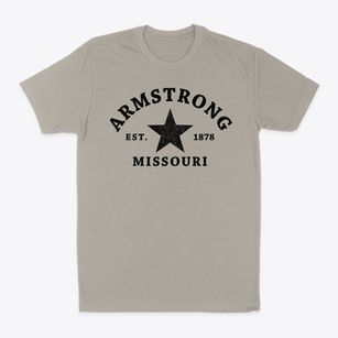 Armstrong Missouri Star Classic Dad T-Shirt