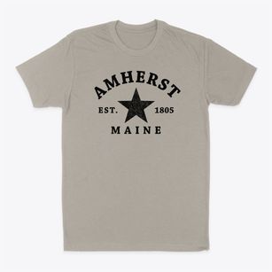 Amherst Maine Star Classic Dad T-Shirt