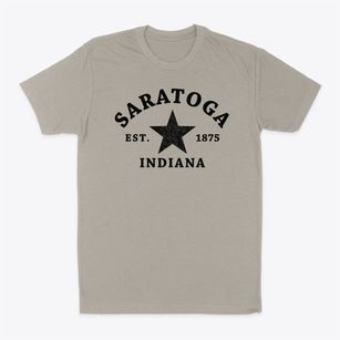 Saratoga Indiana Star Classic Dad T-Shirt