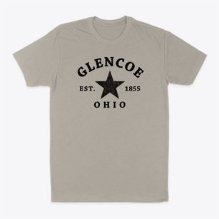 Glencoe Ohio Star Classic Dad T-Shirt