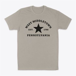 West Middletown Pennsylvania Star Classic Dad T-Shirt