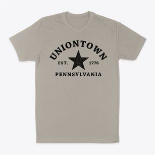 Uniontown Pennsylvania Star Classic Dad T-Shirt