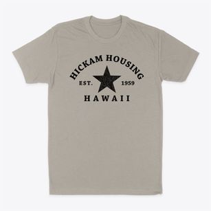 Hickam Housing Hawaii Star Classic Dad T-Shirt