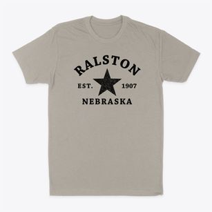 Ralston Nebraska Star Classic Dad T-Shirt