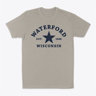 Waterford Wisconsin Star Classic Dad T-Shirt