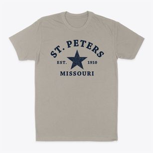 St. Peters Missouri Star Classic Dad T-Shirt