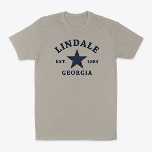Lindale Georgia Star Classic Dad T-Shirt