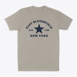 East Bloomfield New York Star Classic Dad T-Shirt