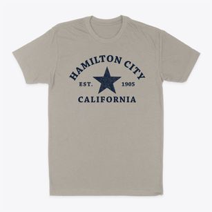 Hamilton City California Star Classic Dad T-Shirt