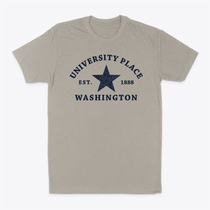 University Place Washington Star Classic Dad T-Shirt