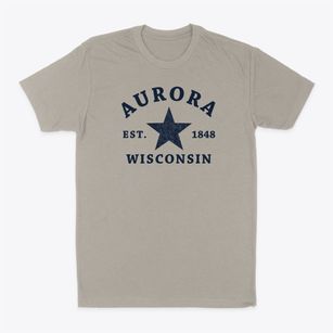 Aurora Wisconsin Star Classic Dad T-Shirt