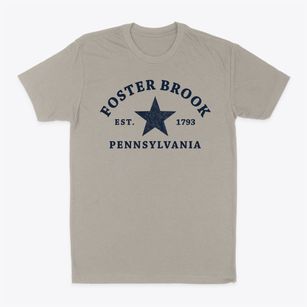 Foster Brook Pennsylvania Star Classic Dad T-Shirt