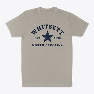 Whitsett North Carolina Star Classic Dad T-Shirt