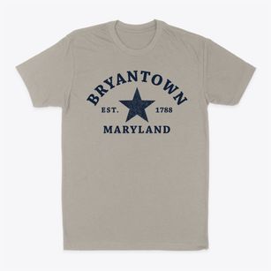 Bryantown Maryland Star Classic Dad T-Shirt