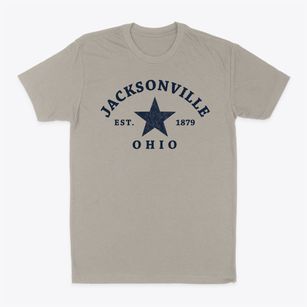 Jacksonville Ohio Star Classic Dad T-Shirt