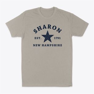Sharon New Hampshire Star Classic Dad T-Shirt