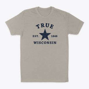 True Wisconsin Star Classic Dad T-Shirt