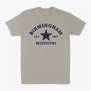 Birmingham Missouri Star Classic Dad T-Shirt
