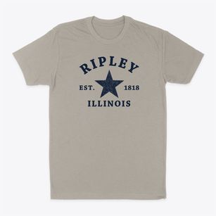 Ripley Illinois Star Classic Dad T-Shirt