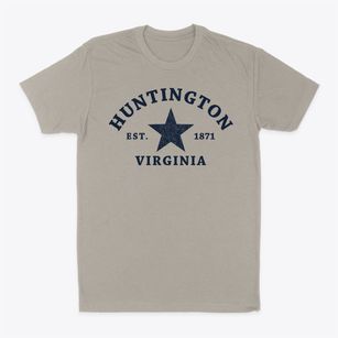 Huntington Virginia Star Classic Dad T-Shirt