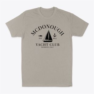 Mcdonough Georgia Yacht Club Classic Dad T-Shirt