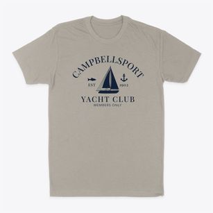 Campbellsport Wisconsin Yacht Club Classic Dad T-Shirt