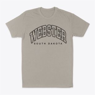 Webster South Dakota Inline Classic Dad T-Shirt