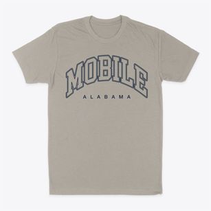 Mobile Alabama Inline Classic Dad T-Shirt